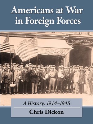 cover image of Americans at War in Foreign Forces
